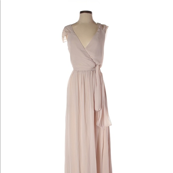 Champagne Bridesmaid Dress - Picture 2 of 6